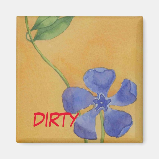 Dirty Dishwasher Status Magnet (Vorne)