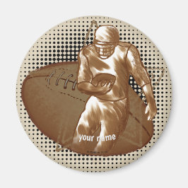 Dirty Football Player Magnet