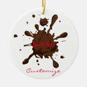 Dirty Girl Thunder_Cove Keramik Ornament