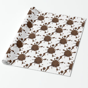 Dirty Girl Thunder_Cove Mud Splats Geschenkpapier
