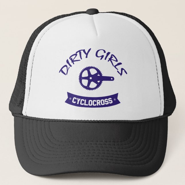 Dirty Girls Cyclocross Truckerkappe (Vorderseite)