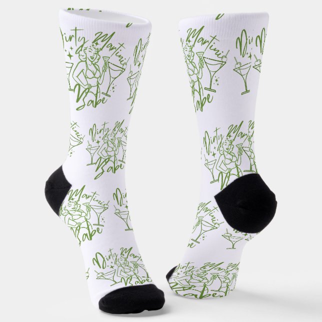 Dirty Martini Babe Socken (Gewinkelt)