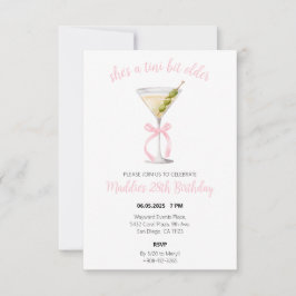 Dirty Martini Einladung