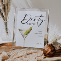 Dirty Martini Signature Drink