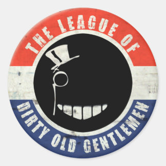 Dirty Old Gentlemen "Button Sticker