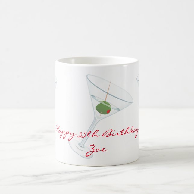 Dirty Olive Martini Thunder_Cove Kaffeetasse (Mittel)