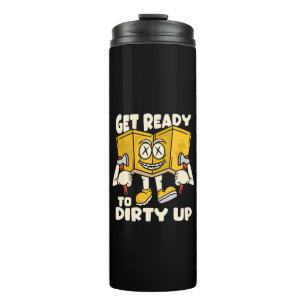 Dirty Outdoor - Camping witzig Thermosbecher