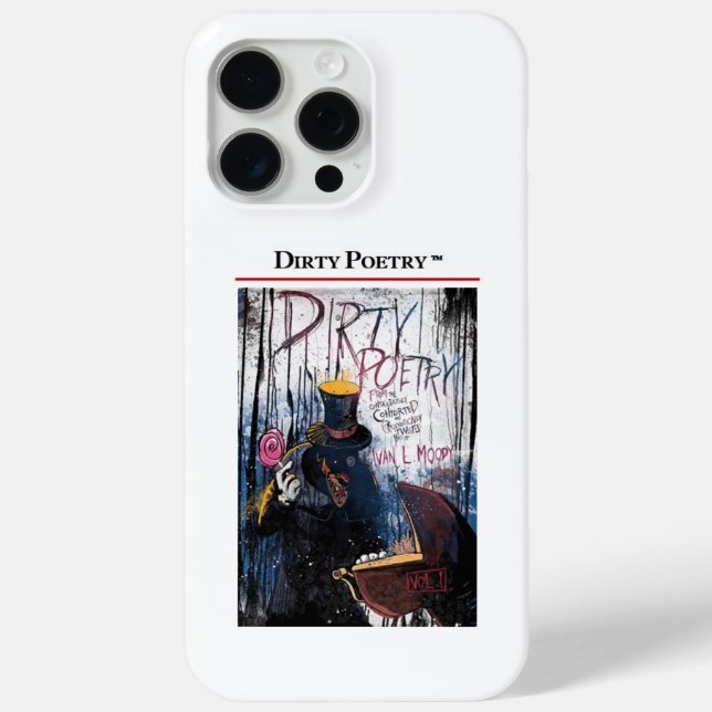 DIRTY POETRY IPhone Pro 15 Coque (Verso)