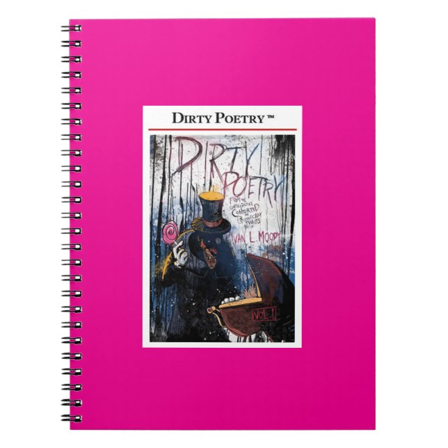 DIRTY POETRY-Notebook Notizblock (Vorderseite)