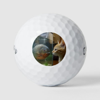 Dirty sieht Golfbälle aus