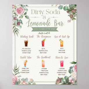 Dirty Soda Bar: Bauen Sie Ihr eigenes Dirty Soda B Poster