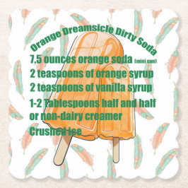Dirty Soda Orange Recipe Untersetzer