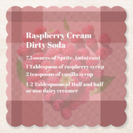 Dirty Soda Raspberry Untersetzer