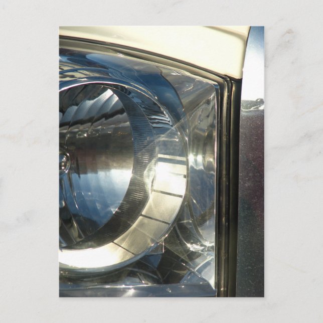 Dirty Truck Headlight Postkarte (Vorderseite)
