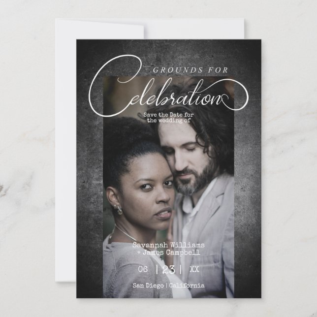 Dirty Whimsical Grounds for Celebration Wedding (Vorderseite)