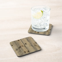 Dirty Wood Cork Coaster