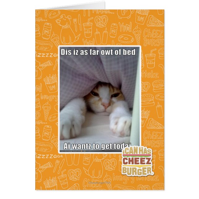 Dis iz aussi loin que le coude du lit.. (Devant)