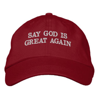 Dis que Dieu est grand de nouveau Casquette
