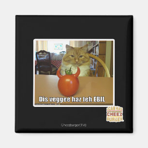 DIS veggee haz das EBIL Magnet