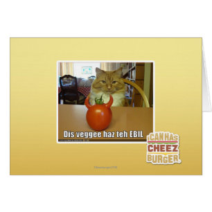 Dis veggee haz EBIL