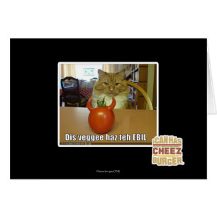 Dis veggee haz l'EBIL