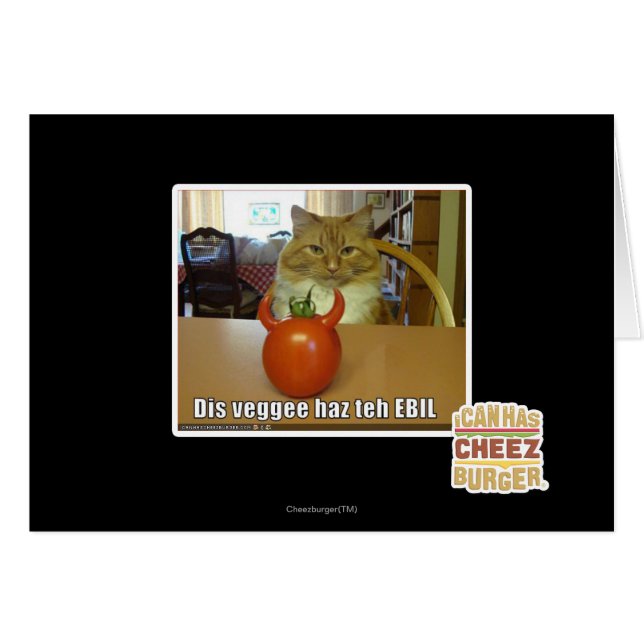 Dis veggee haz l'EBIL (Devant horizontal)