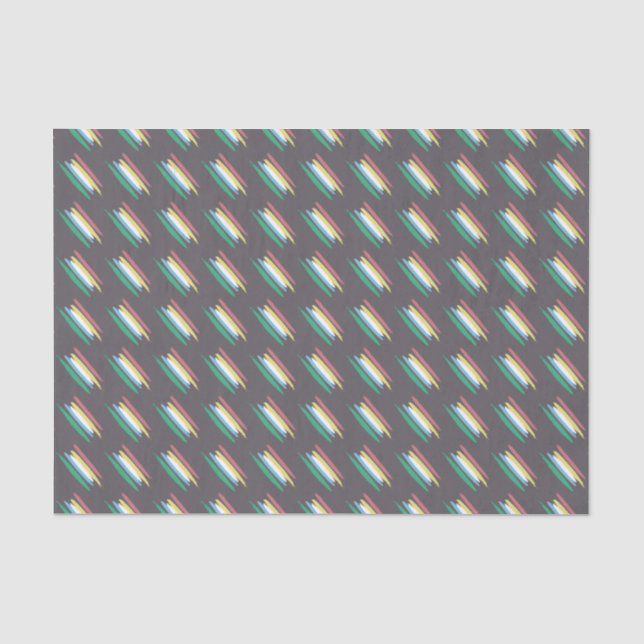 Disability Pride Month Of July Awareness Colors Seidenpapier (Vorderseite)
