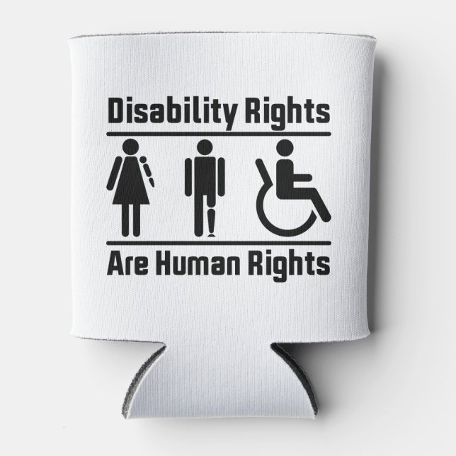 Disability Rights Are Human Rights Dosenkühler (Vorderseite)