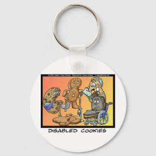 Disabled Cookies Funny Gifts & Collectibles Schlüsselanhänger