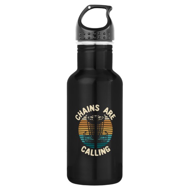Disc Golf Disc Golf Basket Edelstahlflasche (Vorderseite)