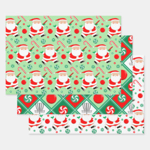 Disc-Golf-Feiertags-Geschenkverpackungspapier Geschenkpapier Set