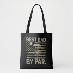 Disc Golf Frisbee Bester Vater Par Camo US-Flagge Tasche