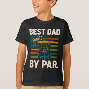 Disc Golf Frisbee Lustig Bester Vater Par Camo Us T-Shirt