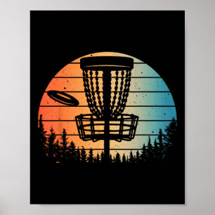 Disc Golf Geschenk Disc Golfer Zeug und Zubehör F Poster
