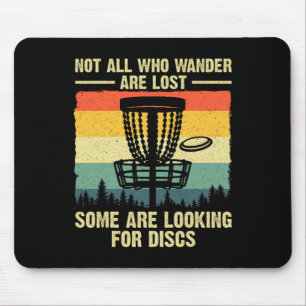 Disc Golf Geschenk Disc Golfer Zeug und Zubehör U Mousepad