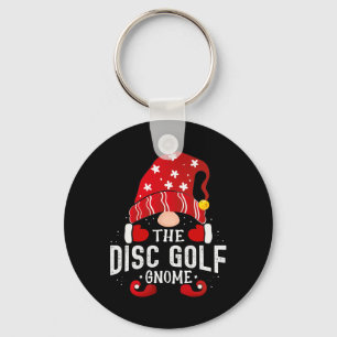 Disc Golf Gnom Passende Weihnachts-Pyjamas für die Schlüsselanhänger