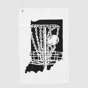 Disc golf Indiana - serviette pour votre sac de di
