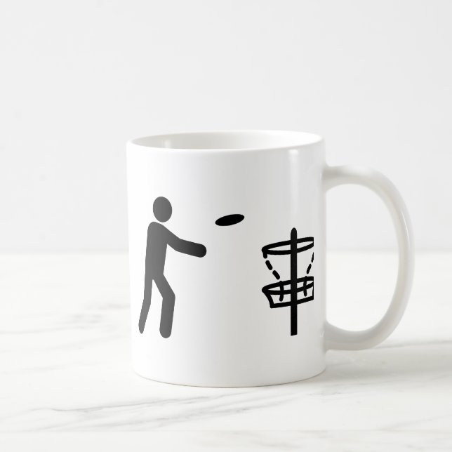 Disc-Golf Kaffeetasse (Rechts)