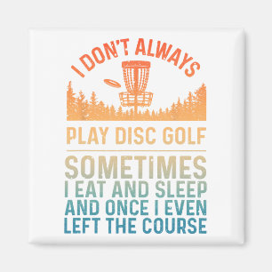 Disc-Golf-Kunst für Männer Frauen Disc-Golf-Spiele Magnet