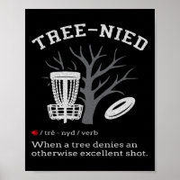 Disc Golf - Lustiger dummer Baum Baum-lich Iii 