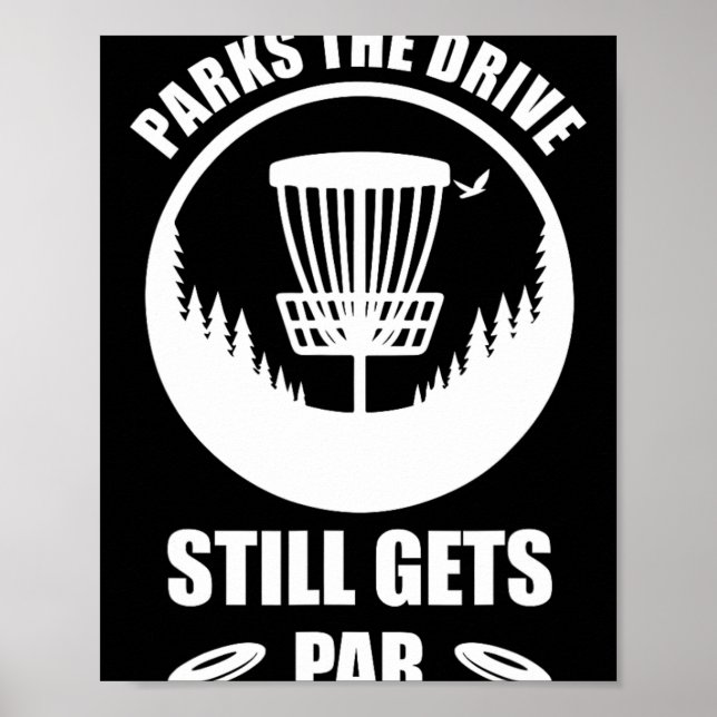Disc Golf Meme - Lustiger Frisbee Golf Spieler I D Poster (Vorne)