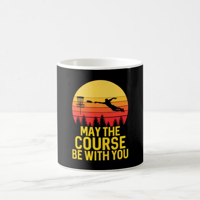 Disc Golf Mit Dir Kaffeetasse (Mittel)
