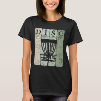 Disc Golf Periodensystem Elemente Frolf Spieler Vi T-Shirt