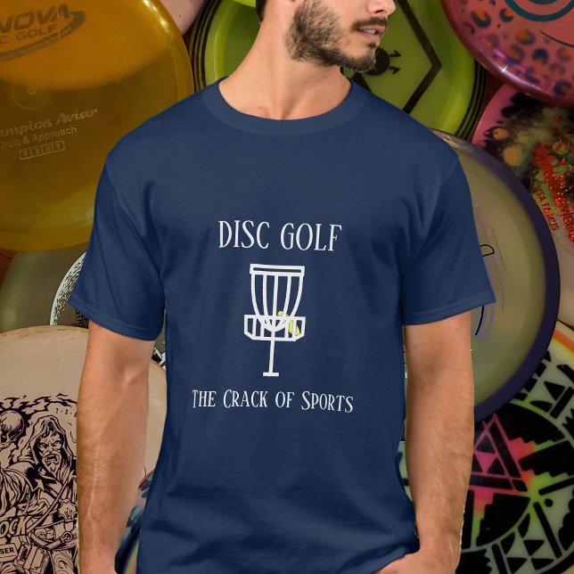 Disc Golf Quote Disczierendes Spaß-Shirt T-Shirt (Von Creator hochgeladen)