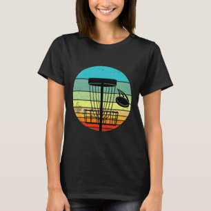 Disc Golf Retro Vintage 80er Stil T-Shirt