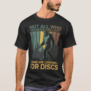 Disc Golf Sasquatch Bigfoot Disc Golfer Lustiger D T-Shirt