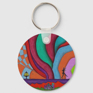 Disc-Golf-Schlüsselkette - Taschen-Umbau Schlüsselanhänger