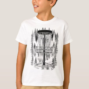 Disc Golf Sket Waldkurs Lustiger Wald Golfer Tr T-Shirt