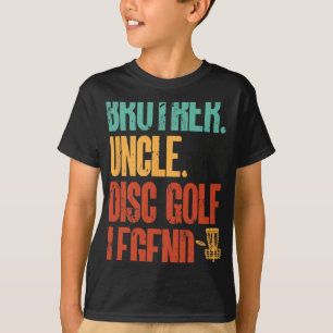 Disc-Golf-Spieler Bruder Onkel Disc-Golf-Legende T-Shirt