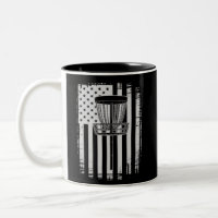 Disc Golf USA Flagge Golfer Golf Sportliebhaber